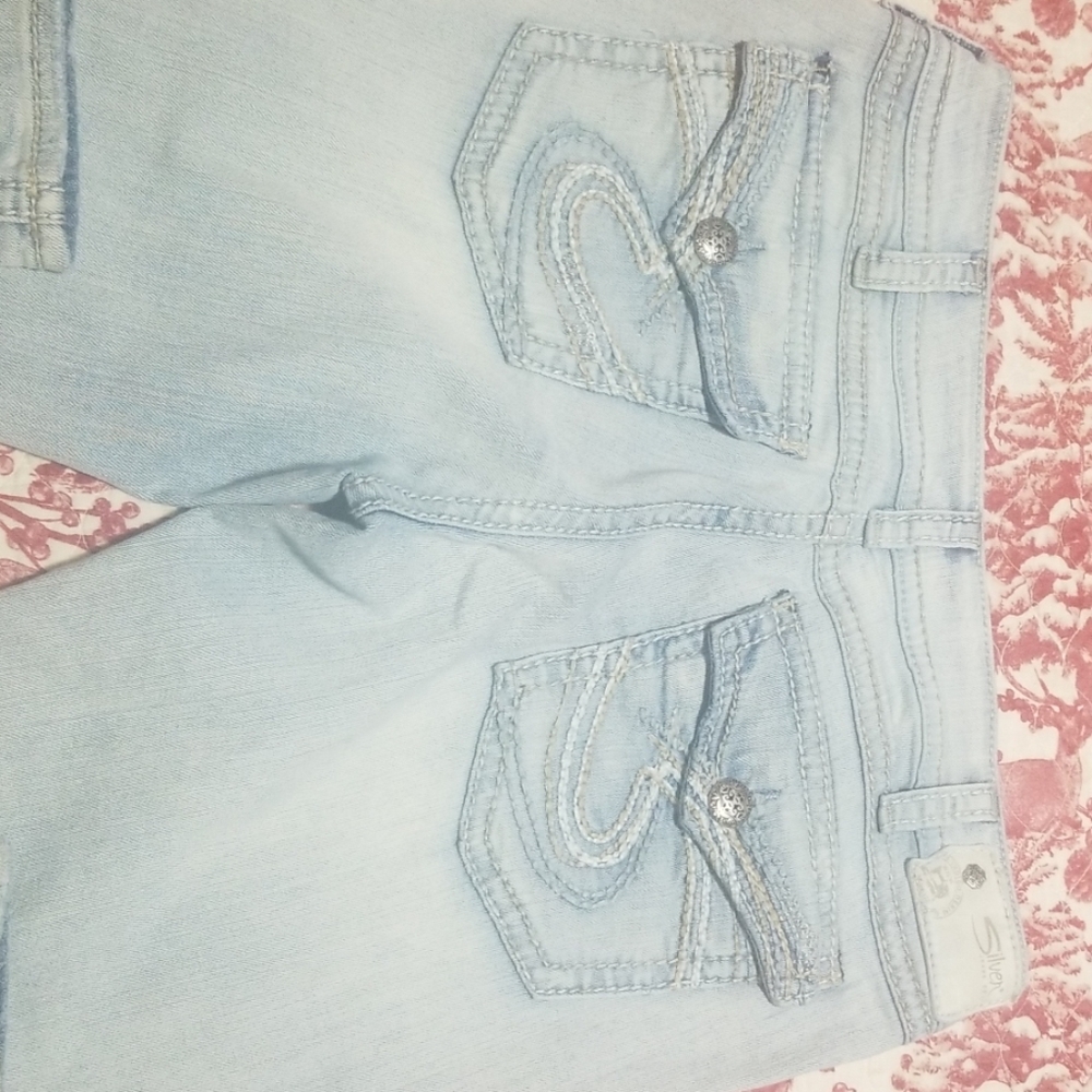 Silver jeans